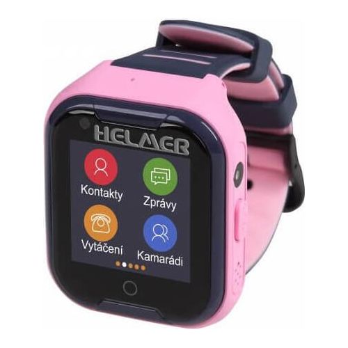 LK 709 4G rosa - Kinderuhr mit GPS-Ortung, Videoanruf.