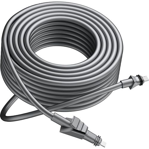 75FT 23 Meter Satellitenkabel Kupfer Coring Gummi Gehäuse IP68 Satelliten Verlängerungskabel für flache hohe Leistung