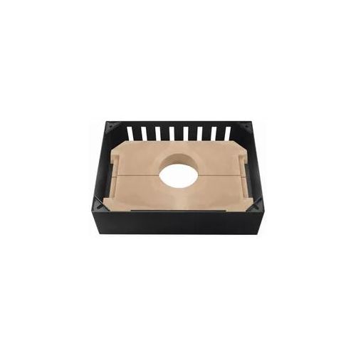 Kaminofen-Erweiterungssegmet JUSTUS "»E-Block«", schwarz, B:47,5cm H:17cm T:40cm, Stahl, Kaminofen-Erweiterungssegmente