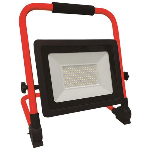 BOXTEC LED Arbeitsleuchte Baustrahler faltbar, 6500K, IP65, Gummikabel