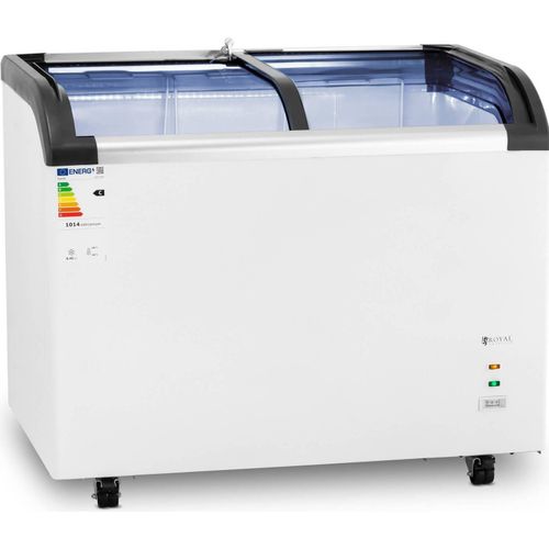 Royal Catering Gefriertruhe - 273 L - - Glastüren