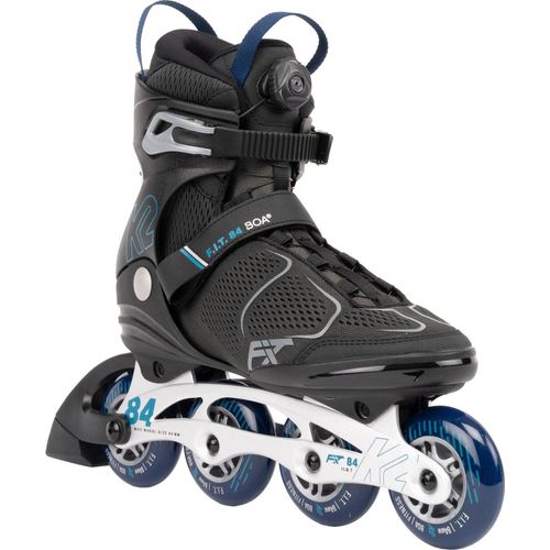 K2 Skates F.I.T. 84 BOA Inline Skates Herren grau - blau Größe EU: 46