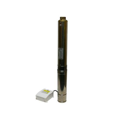 Varan Motors - 4STM3-10 Tauchpumpe für Tiefbrunnen und Bohrungen, 4000L/H – 80m, 750W