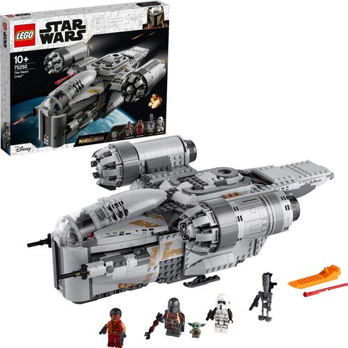 LEGO 75292 Star Wars Razor Crest Raumschiff Spielzeug mit Baby Yoda als Minifigur Image