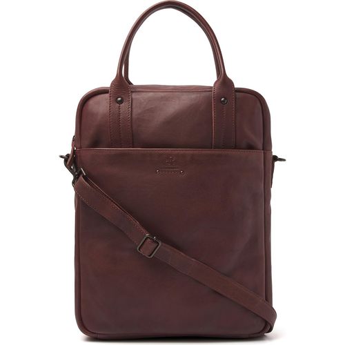 dR Amsterdam Arbeitstasche | Business-Leder-Arbeitstasche | Laptop-Tasche | Herren-Laptoptasche | Laptop-Tasche | Tampa - 933578 Brown