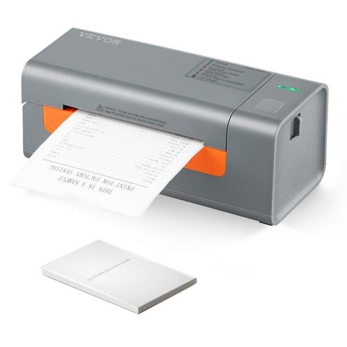 Etikettendrucker 40-108mm - Labeldrucker Thermodrucker 203 Dpi - Etikettendrucker 150 mm/s - Versandetiketten Drucker - Thermo-Direkt Etikettendruckgerät USB