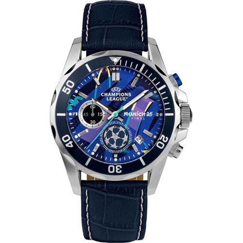 Chronograph Jacques Lemans Blau Kollektion UEFA Champions League - mann