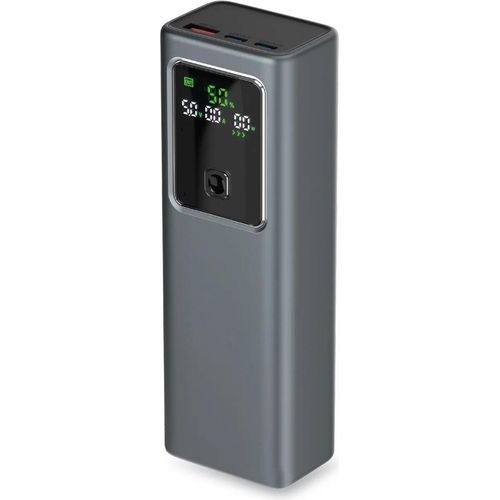 Powerbank SBS 20000mAh PD 100W mit LCD-Display - grau