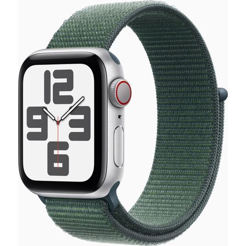 Apple Watch SE 44mm GPS+4G 2.Gen Sport Loop polarstern/seegrün
