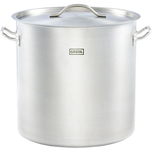 Suppentopf hohe Form, Serie ECO Ø 400 mm, Höhe 400 mm, 50,3 Liter, inkl. Deckel