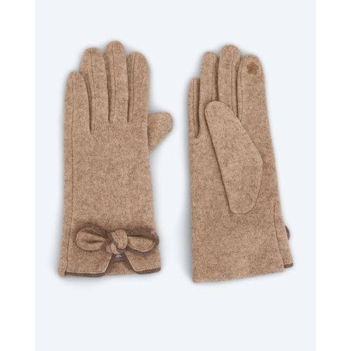 Handschuhe mit Kontrastpaspel