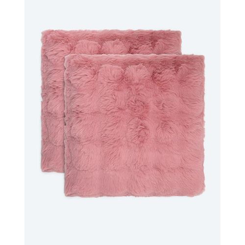 Kissen Kaninchenfell-Optik, 2tlg.