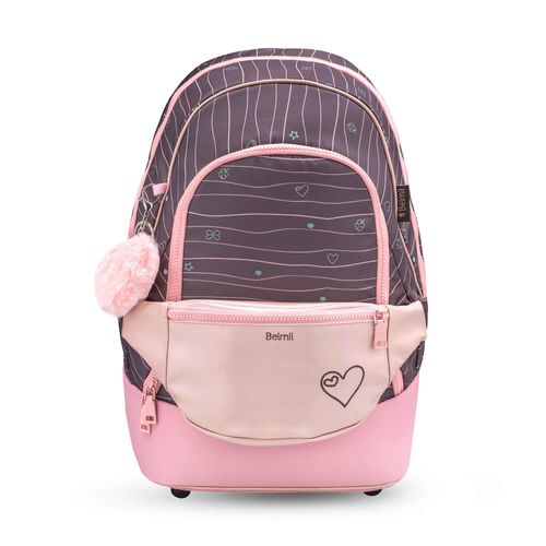 Belmil 2-IN-1 Schultasche & Gürteltasche 2-teilig 