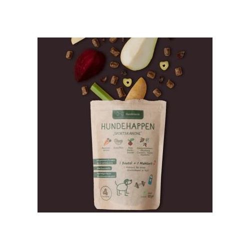 Hunderunde Sportskanone vegane Snacks 375 g