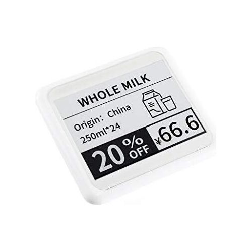 4,2 Zoll Passives NFC-Anbieter E-Papier Keine Batterie Wireless Stromübertragung schnell erfrischend 400 × 300 Schwarz/Weiß-Farbe E-Ink-Anzeige