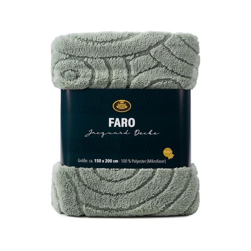 Decke FARO salbei