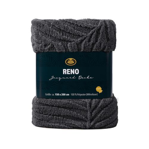 Decke RENO anthrazit