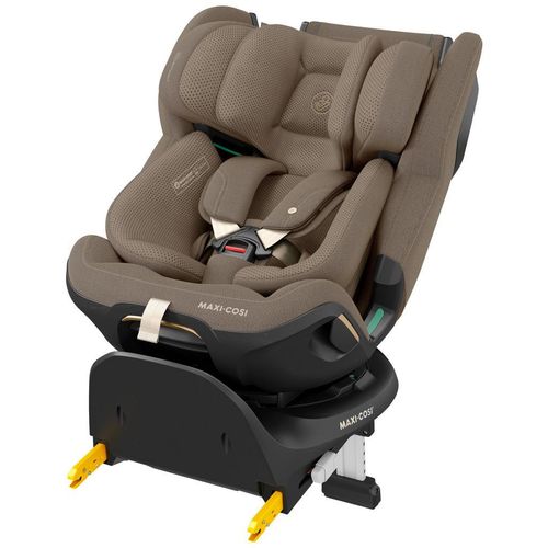Maxi-Cosi Reboarder-Kindersitz Emerald 360 Pro , Graubraun , Textil , 43x65x58 cm , ECE R 129 i-Size , 5-Punkt-Gurtsystem, abnehmbarer und waschbarer