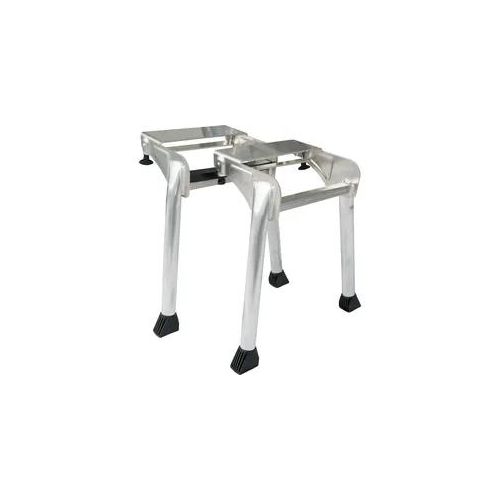 Standfuß KRAUSE "BoardStand", silber (silberfarben), B:50cm H:27cm L:57cm, Aluminium, Standfüße, zur Erstellung einer Arbeitsbühne