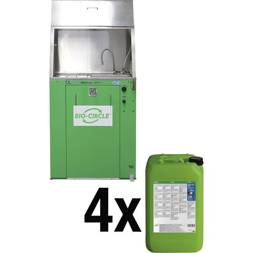 Bio-Circle Teilereiniger PROLAQ Auto Set, mit 4 x 20 l PROLAQ L 400, für Lackierwerkzeuge