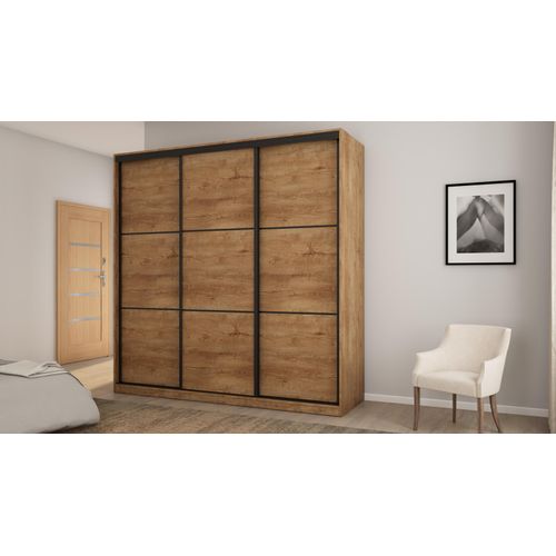 Schiebetürenschrank 3D/220 Db Lefkas - 220x220 cm mit Premium Beschlägen