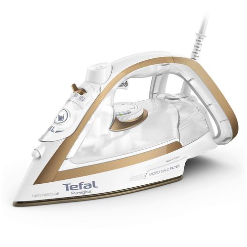 Tefal Dampfbügeleisen , Weiß, Hellblau , 1600 ml , 14x18x34 cm , Betriebskontrollleuchte , Haushaltsreinigung, Haushaltsgeräte, Bügeleisen