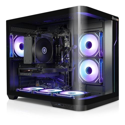 Gaming PC Curve AMD Ryzen 7 5700X, 32GB DDR4, NVIDIA RTX 5060 8 GB, 2TB SSD, Windows 11