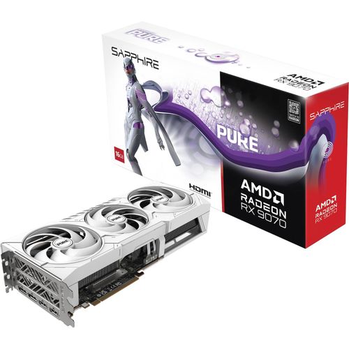 SAPPHIRE Grafikkarte Radeon RX 9070 Pure OC