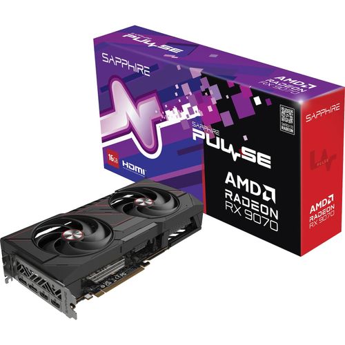 SAPPHIRE Grafikkarte Radeon RX 9070 Pulse