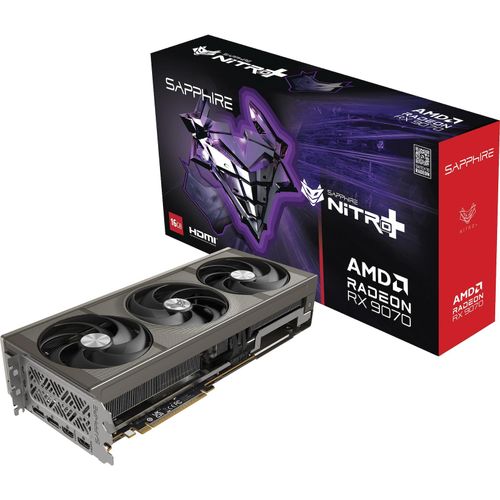 SAPPHIRE Grafikkarte Radeon RX 9070 Nitro+ Gaming OC