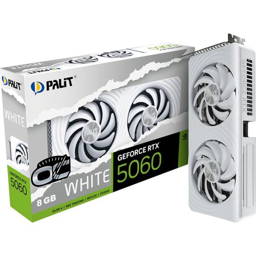 Palit Grafikkarte GeForce RTX 5060 OC WHITE 8GB