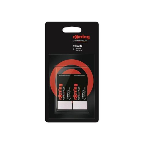 Rotring Tikky 30 Eraser | Pencil Rubber | Erases Polymer & Graphite Pencil Lines