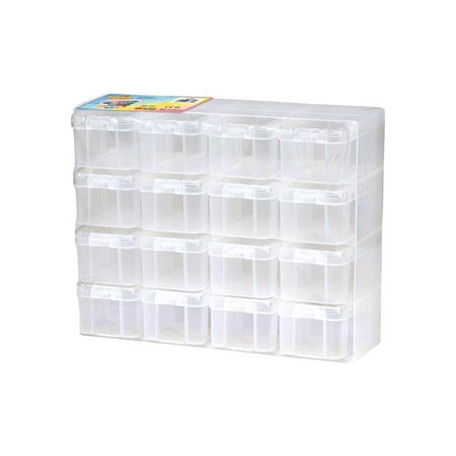 Hama Ironing Beads Storage Box Set with 16 storage boxes