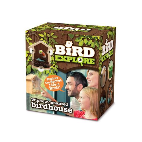 Nature Explore Window mounted birdhouse