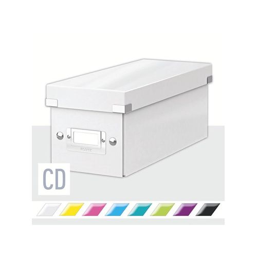 Leitz Click & Store WOW CD Aufbewahrungsbox Weiß