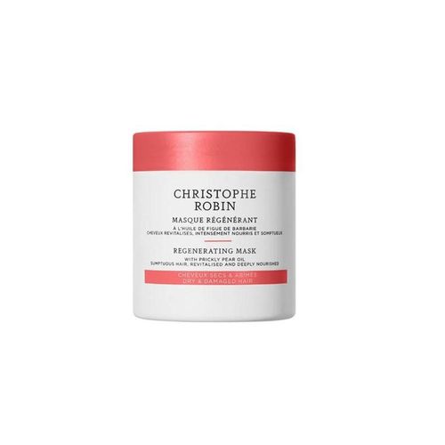 Christophe Robin Regenerating, Prickly Pear Oil, Hair Treatment Cream Mask, For Revitalizing, 100 ml