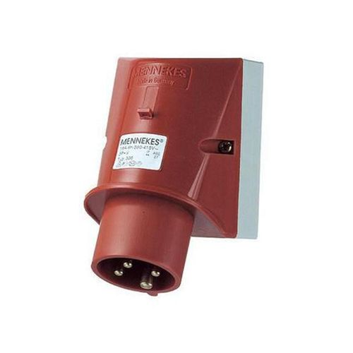 Mennekes Wall mounted inlet 16a4p6h400v ip44