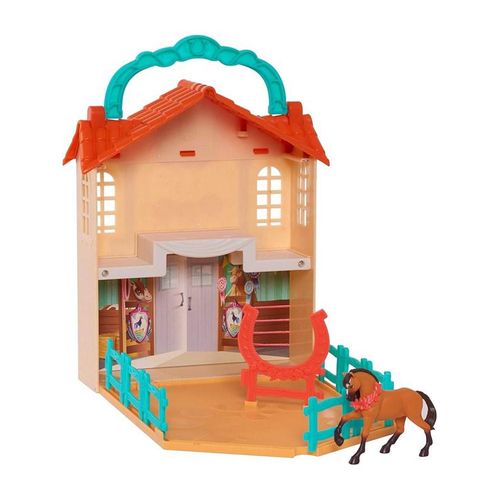 Just Play DreamWorks Spirit Riding Free Riding Academy Stow N Go