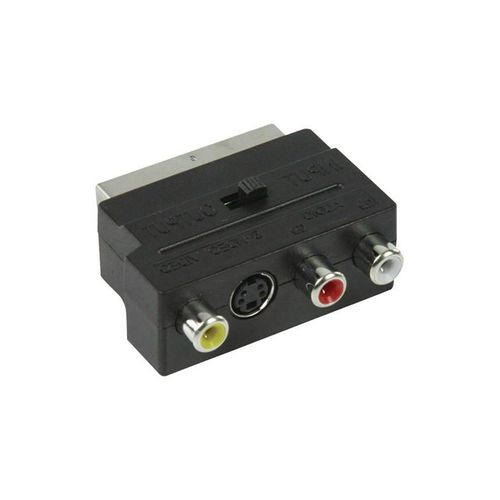 Nedis video / audio adaptor - S-Video / composite video / audio