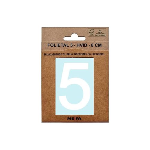 MEFA Foliennummer 5, Weiß