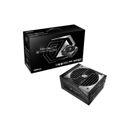 ASRock TC-1300T Netzteile - 1300 Watt - 135 mm - ATX 3.1 - 80 Plus Titanium (bis zu 90% effektiv)