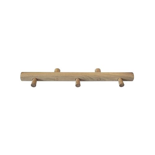 Home>it Smart oak coat rack - 3 pegs