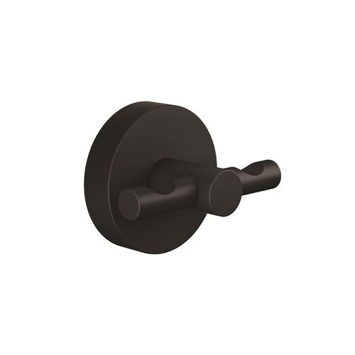 tesa Moon Black bathrobe hook self-adhesive