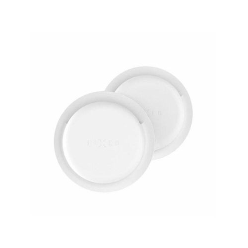 FIXED Silicone sticker case for Apple AirTag - White