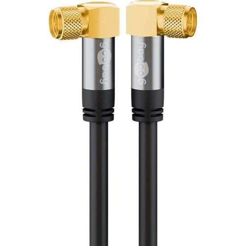 Pro SAT antenna cable (135 dB) 4x shielded 1m