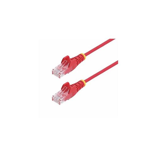 StarTech.com 1.5m Red Slim CAT6 Ethernet Cable Snagless 28AWG LSZH - patch cable - 1.5 m - red - Rot - 1 meter