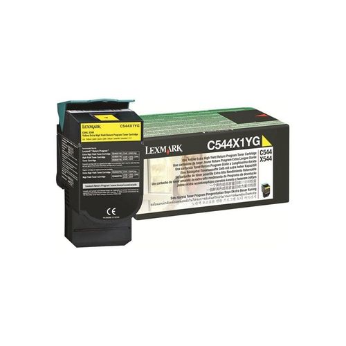Lexmark C544X1YG Yellow Toner - Tonerpatrone Gelb