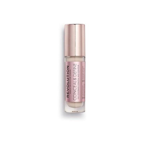 Makeup Revolution Conceal & Define Corrective Liquid Concealer, C4, 4 g