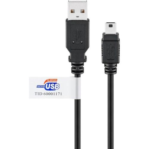 Pro USB 2.0 Hi-Speed cable with USB certificate Black