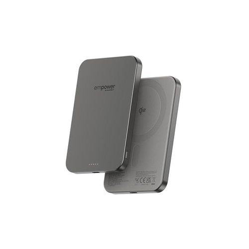 empower by PanzerGlass empower Bank | 5000mAh | Titanium Powerbank (Akku) - silber - 5000 mAh